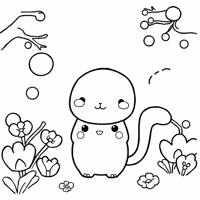 Please Create A Scene Where Children Enter A Dream... Coloring Page