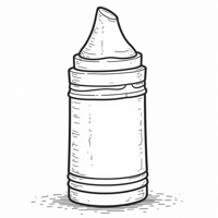 Crayon Coloring Page