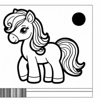 Pony Coloring Page