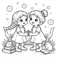 Design A Playful And Whimsical Coloring Page That... Coloring Page