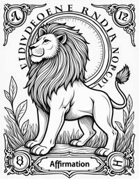 The Words I Am Confident And Radiant Standi On The... Coloring Page