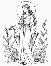 The Words Create A Calming And Meticulous Col On... Coloring Page