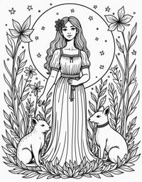Create A Calming And Meticulous Coloring Page That... Coloring Page
