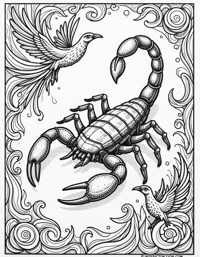 Create A Powerful And Mysterious... Coloring Page