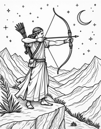 Design An Adventurous And Openminded... Coloring Page