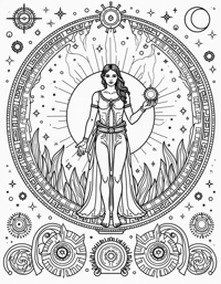 Design A Futuristic And Innovative... Coloring Page