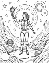 Design A Futuristic And Innovative... Coloring Page