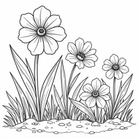 Garden Coloring Page
