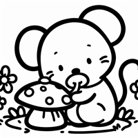 Coloring Book For Kids No Detail Outline No Colour... Coloring Page
