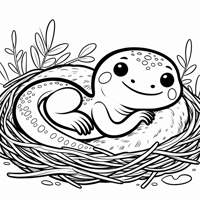 Coloring Book For Kids No Detail Outline No Colour... Coloring Page