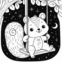 Coloring Book For Kids No Detail Outline No Color... Coloring Page