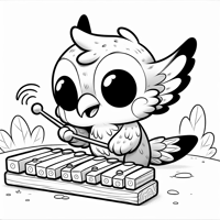 Coloring Book For Kids No Detail Outline No Colour... Coloring Page