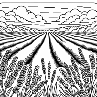 Create A Floral Pattern Depicting Fragrant... Coloring Page