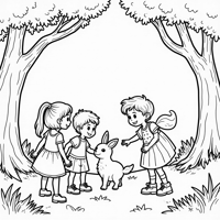 Magical Rune For Feeling Better Coloring Page