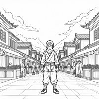 Naruto Coloring Page