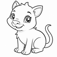 Labubu Coloring Page